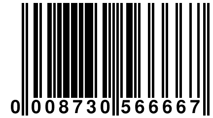 0 008730 566667