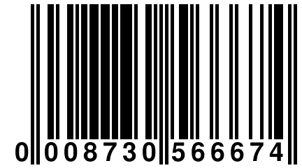 0 008730 566674