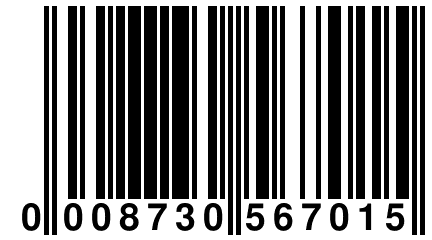 0 008730 567015