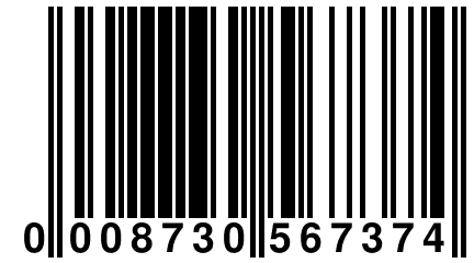 0 008730 567374