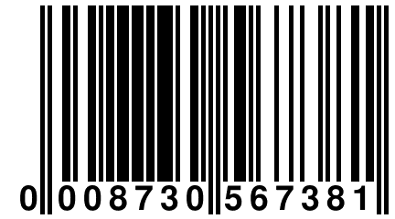 0 008730 567381