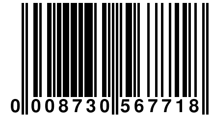 0 008730 567718