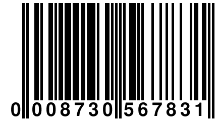 0 008730 567831