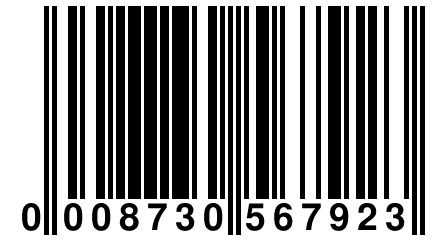 0 008730 567923