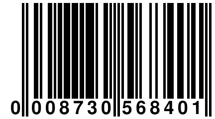 0 008730 568401