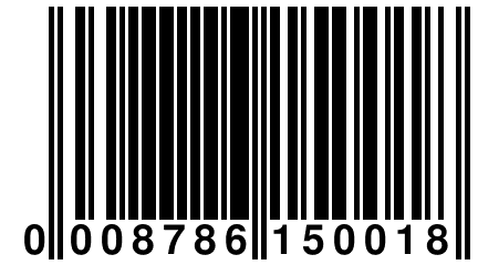 0 008786 150018