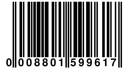 0 008801 599617