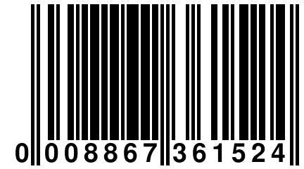 0 008867 361524