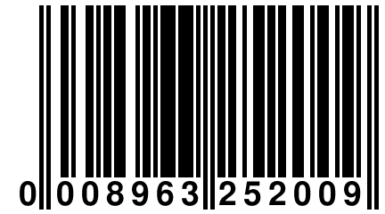 0 008963 252009