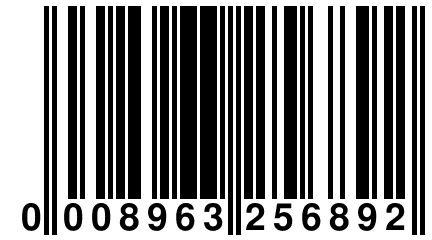 0 008963 256892