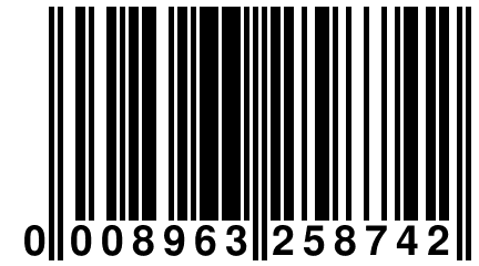 0 008963 258742