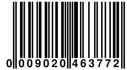 0 009020 463772