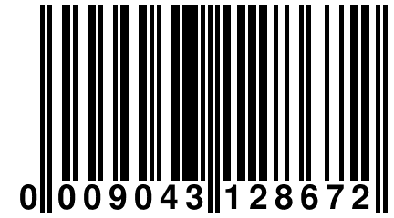 0 009043 128672