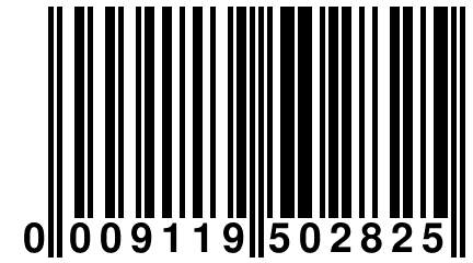 0 009119 502825