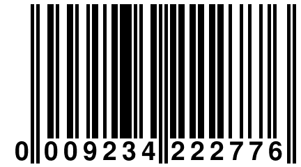 0 009234 222776