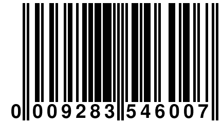 0 009283 546007