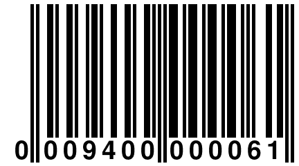 0 009400 000061