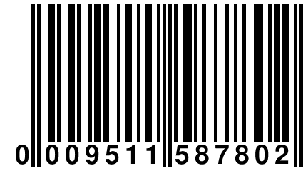 0 009511 587802