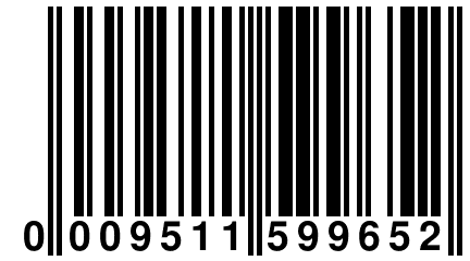 0 009511 599652