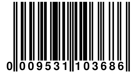 0 009531 103686