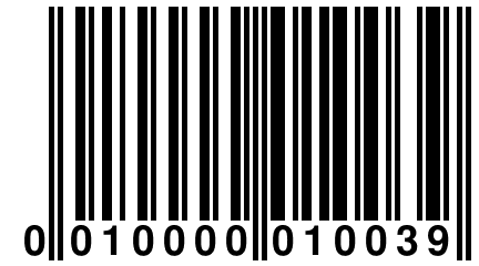 0 010000 010039