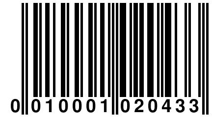 0 010001 020433