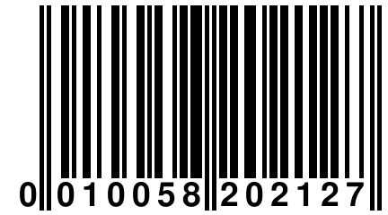 0 010058 202127