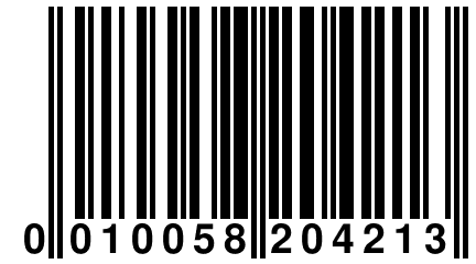 0 010058 204213