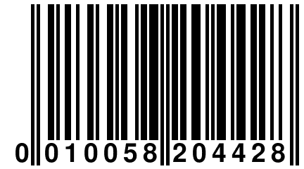 0 010058 204428