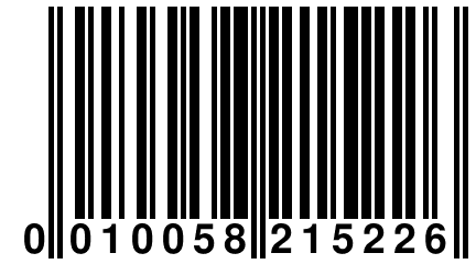 0 010058 215226