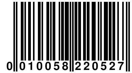 0 010058 220527