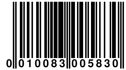 0 010083 005830