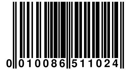 0 010086 511024