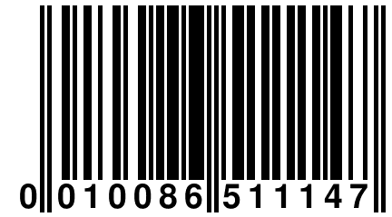 0 010086 511147