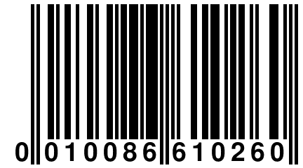 0 010086 610260