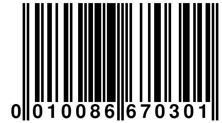 0 010086 670301