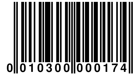 0 010300 000174