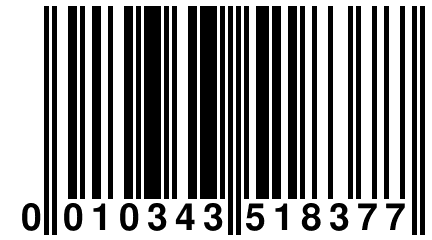 0 010343 518377