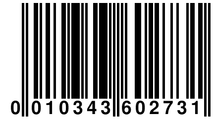 0 010343 602731