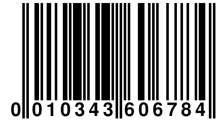 0 010343 606784