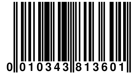 0 010343 813601