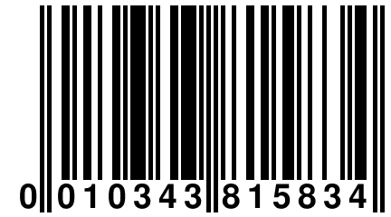 0 010343 815834