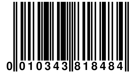 0 010343 818484