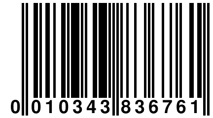 0 010343 836761