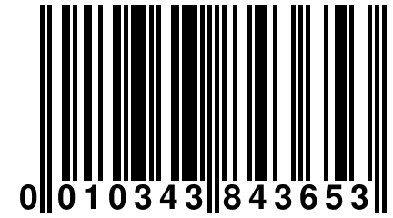 0 010343 843653