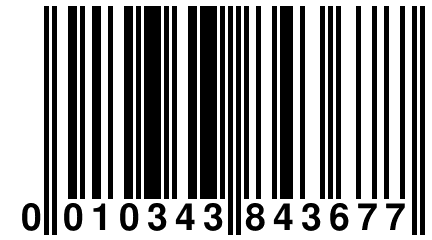 0 010343 843677