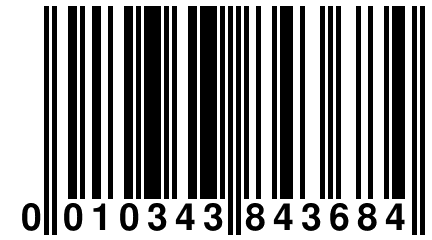 0 010343 843684