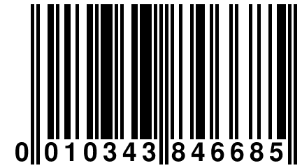 0 010343 846685