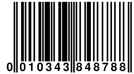 0 010343 848788