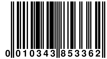 0 010343 853362